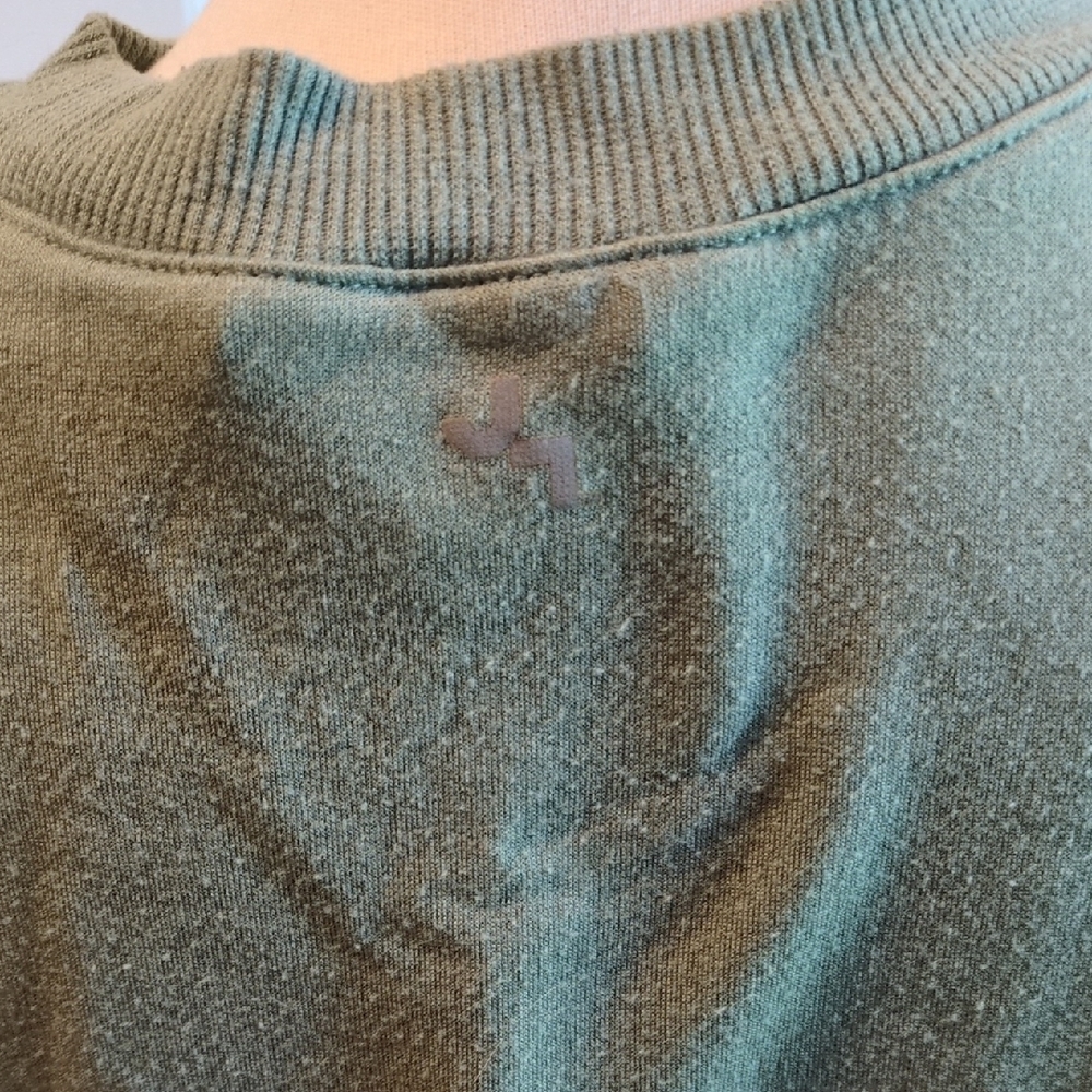 JoyLab Sage Green Ribbed Top - Picture 6 of 6